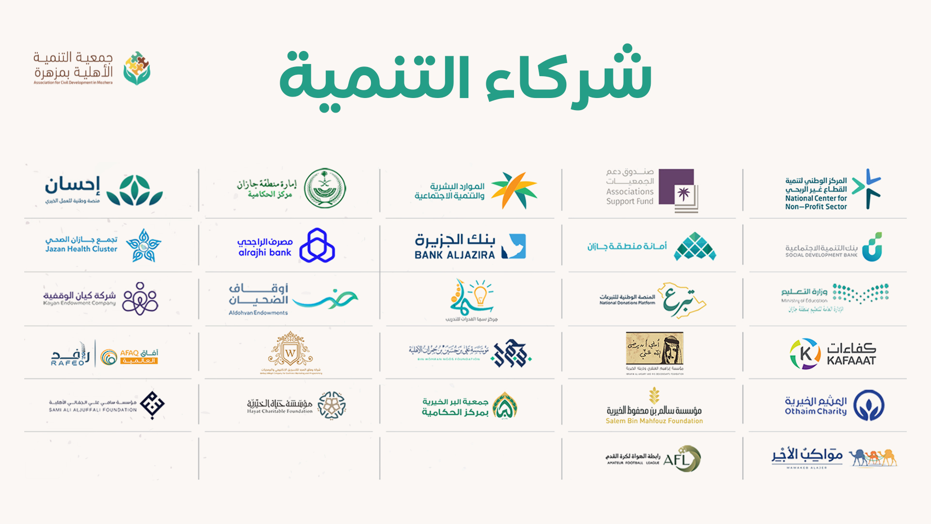 جمعية التنمية الأهلية بمزهرة